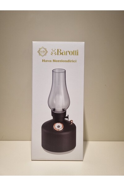 ZEYİ Gaz lambası -Şarjlı Buharlı Retro LED Gaz Lambası | Koku Eklenebilir |De...