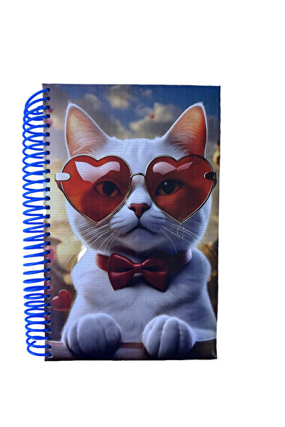 mercanpromosyon Mercan Sevimli Dostlar Serisi Spiralli Not Defteri - Eğlencel...