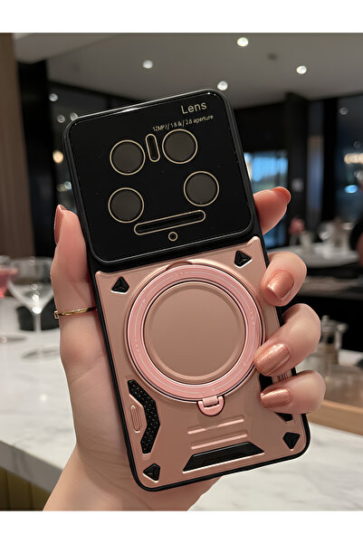 TechTrove 3D Camera Lens Protected Ring Stand Case Compatible with Mi 14 Ultra