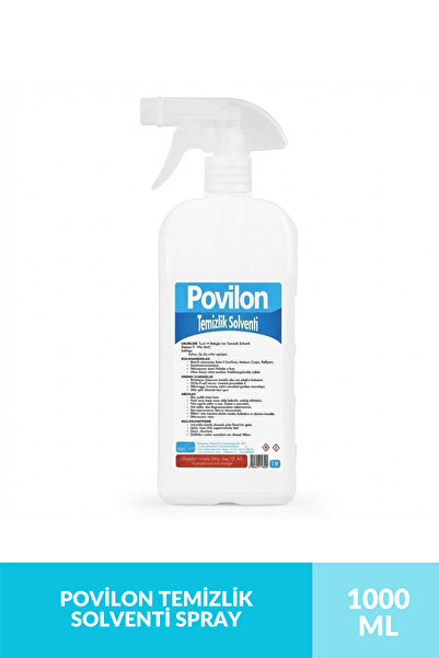 Povilon Saf İpa İzopropil Alkol %99.9 Temizlik Solventi 1000 ml