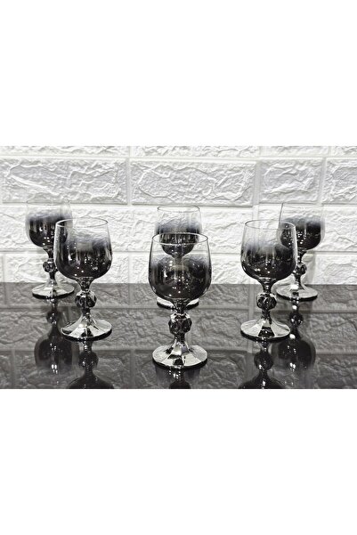 atabey home Bohemia Crystal Titanium Platinum 6-Piece Soft Drink Cup Claudia ...