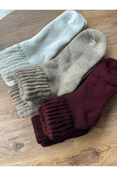 cmtgroup Women's 3-Piece Thermal Thick Winter Patterned Socks