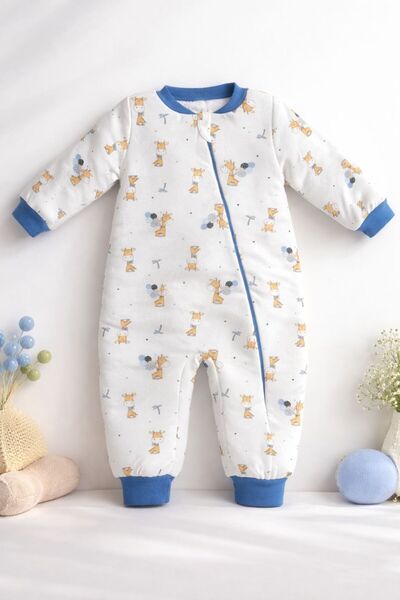 ZERA KIDS New Season Cute Animals Printed: 100% Cotton Winter Children's Slee...