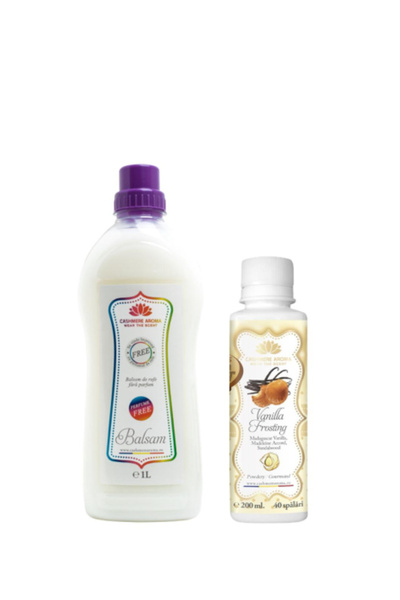 Cashmere Aroma Wear The Scent Pachet 1 balsam 1l si un parfum pentru rufe Van...