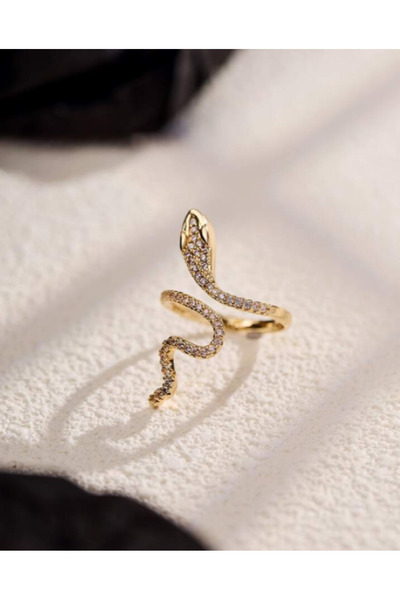 Ervalina Stone Snake Model Women's Ring