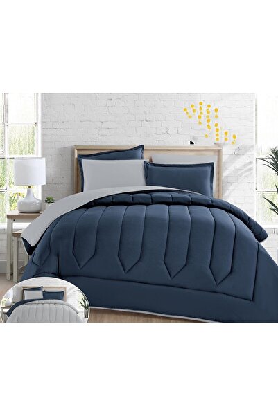 alzawia لحاف نفرين منفوخ مايكروفايبر سادة وجهين