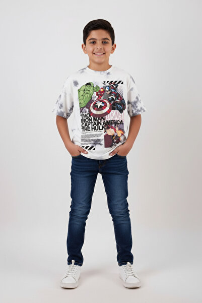Marvel تيشيرت صيفي للأولاد