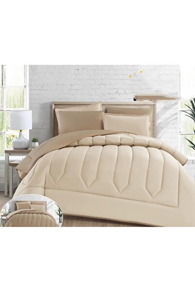 alzawia لحاف نفرين منفوخ مايكروفايبر سادة وجهين