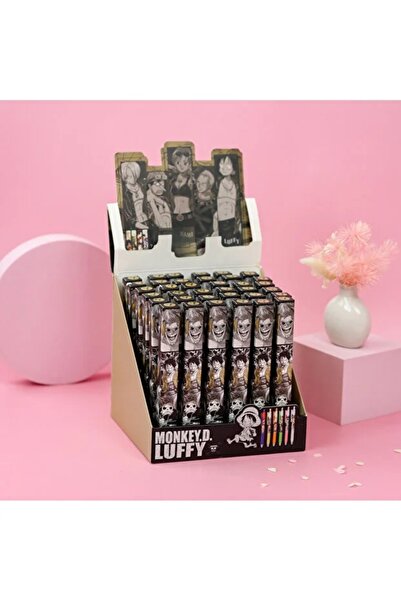 yordama Anime Pen Set: Monkey D. Luffy Surprise Ballpoint Pen + 2-Pack 0.7 Ti...