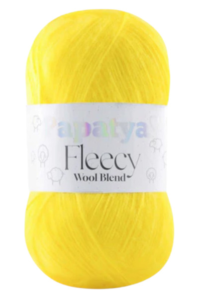 bi ters bi düz Papatya Fleey Wool Blend Neon Angora (No: 7050)