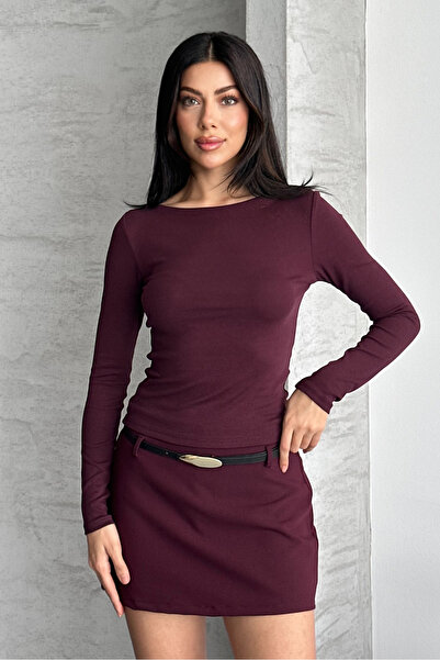 macharel jeans Ultra Soft Boat Neck Blouse