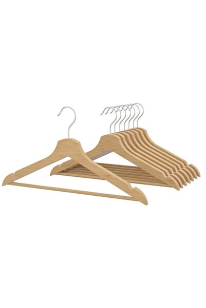 OEM Set of Maple Wood Hangers IVOKID 8 pieces
