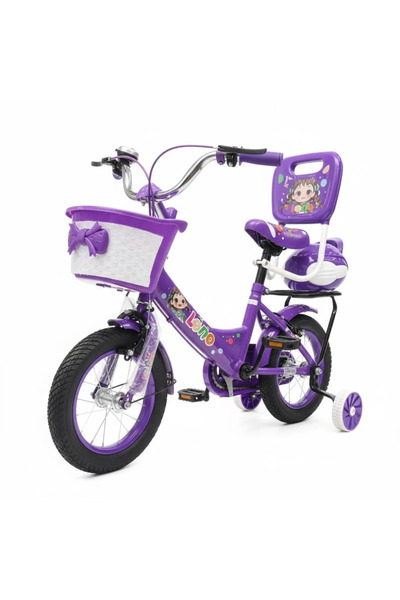Leno HRS 16 Inch Kids Bicycle – Seat With Backrest, Front Basket & Rear Stora...