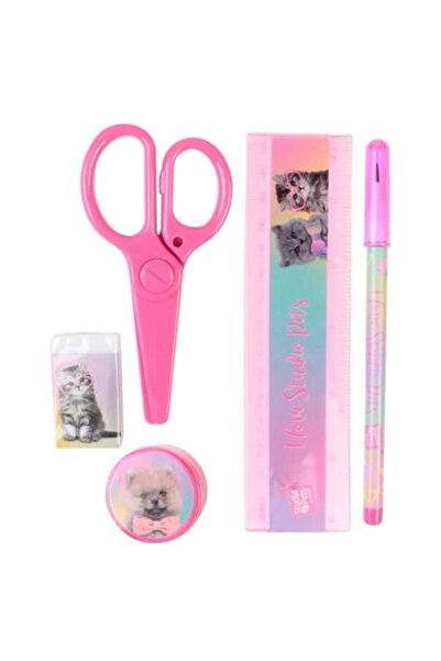 Dolphin مبراة أقلام ستوديو بيتس مع مرآة PT-7748-24-PKT