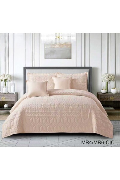 miral مفرش نفرين الهنوف مضغوط ساده عدد القطع 6قطع راحة لك وأناقة لديكور غرفتك...