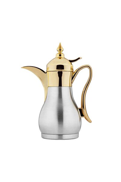 Rissa إبريق قهوة فاخر من الفولاذ المقاوم للصدأ بتصميم ذهبي أنيق، سعة 300 مل. ...
