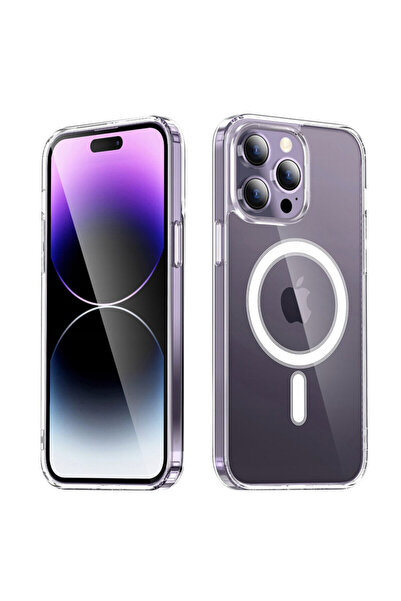 Techsuit Carcasă MagSafe Pro pentru iPhone 14 Pro Max, Transparentă