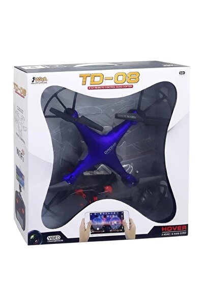 Asya Uzaktan Kumandalı Quardcopter Drone TD-08 Mavi