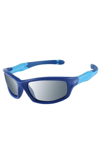 duco Polarized Sunglasses for Kids Flexible Rubber Frame Unisex Sports Glasse...