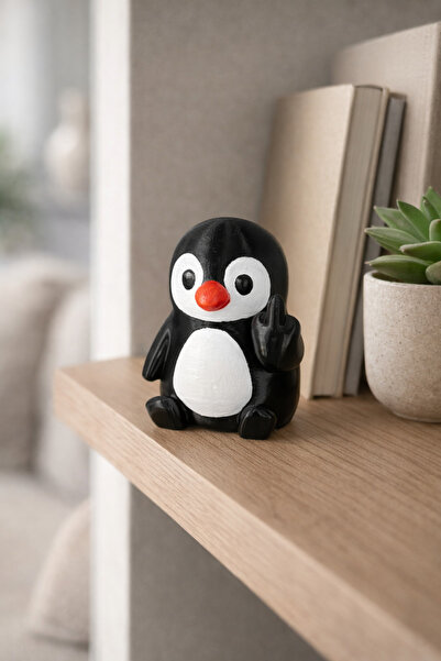Root Made Hareket Çeken Penguen Biblo Nihilist Penguen– Eğlenceli & Mizahi Mi...