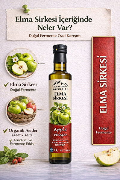 sarıbelen Elma Sirkesi 500 ml