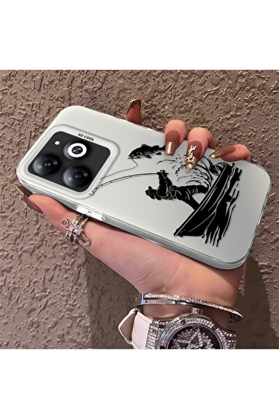 Hontinga حافظة هاتف Infinix Smart 8 متوافقة مع الحواف السيليكونية الصلبة والم...