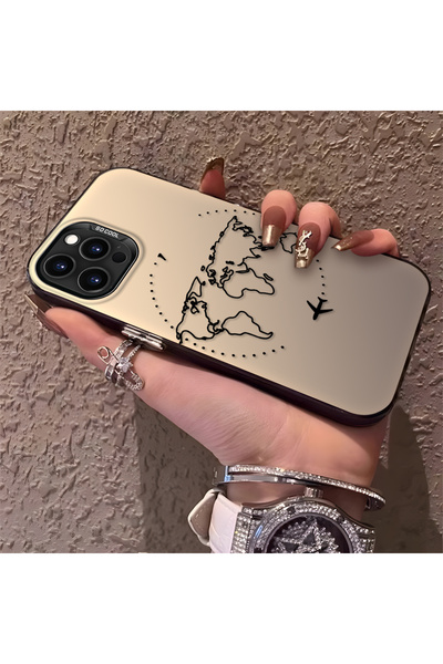 Hontinga حافظة هاتف آيفون 14 برو متوافقة مع السيليكون ذات الحواف الصلبة والمض...