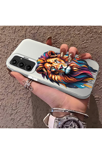 Hontinga حافظة هاتف سامسونج جالاكسي A25 متوافقة مع حافة السيليكون الصلبة ومضا...