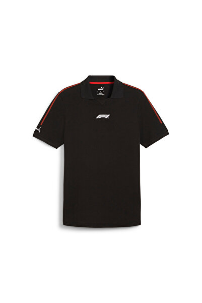Puma Mens F1 Motorsport Polo Shirt - Black