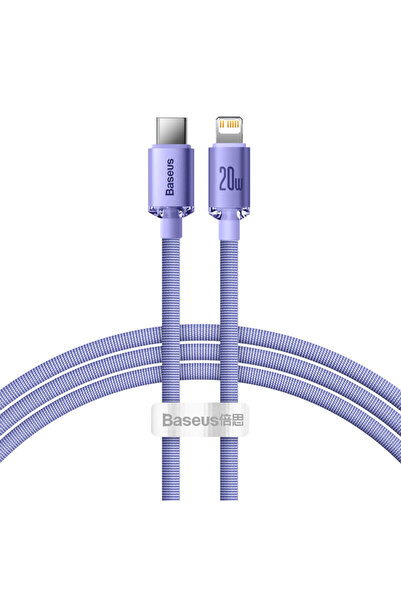 Baseus USB-C Lightning Cable 20W, 2m, Purple