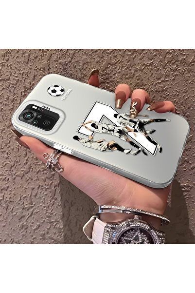 Hontinga Redmi Note 10S Compatible Silicone Edge Hard Back Anti-Fall Phone Ca...