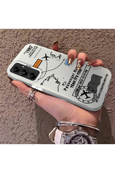 Hontinga حافظة هاتف سامسونج جالاكسي A05S متوافقة مع الحواف السيليكونية الصلبة...