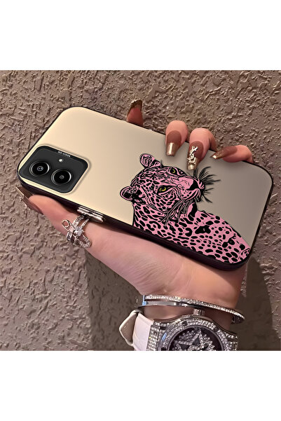 Hontinga حافظة هاتف سامسونج جالاكسي A06 متوافقة مع حافة السيليكون الصلبة والم...