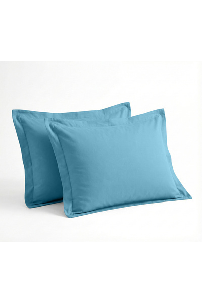 Sabia 100% Cotton 62 Thread Count (155 Tc) 50X75 cm Oxford Pillowcase Set