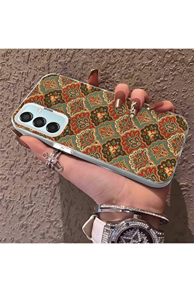 Hontinga حافظة هاتف سامسونج جالاكسي M15 متوافقة مع الحواف السيليكونية الصلبة ...