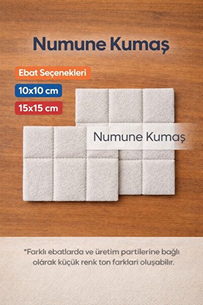 ASİLİA Kapitone Dokulu Kumaş Numune Parça