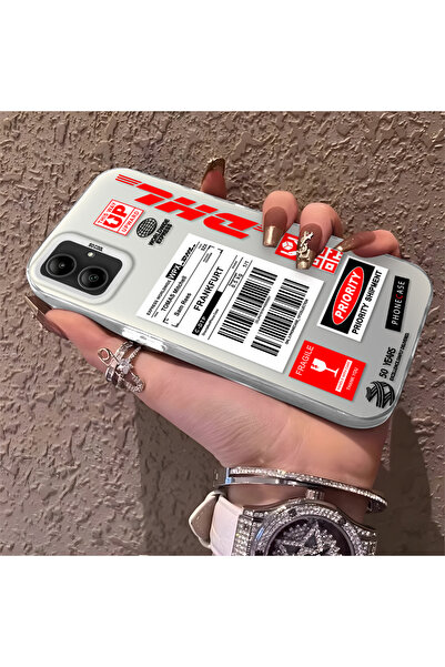 Hontinga حافظة هاتف سامسونج جالاكسي A05 متوافقة مع حافة السيليكون الصلبة ومضا...