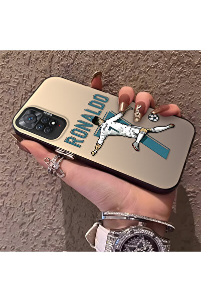 Hontinga حافظة هاتف Redmi Note 11 Pro متوافقة مع CR7 مصنوعة من السيليكون الصل...