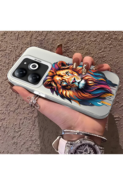 Hontinga حافظة هاتف Infinix Smart 8 Pro متوافقة مع حافة السيليكون الصلبة ومضا...