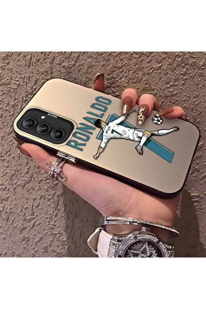 Hontinga حافظة هاتف سامسونج جالاكسي A34 متوافقة مع CR7 مصنوعة من السيليكون ال...