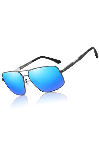 duco Premium Sunglasses Retro Square Rectangular Frame Polarized Lenses 100% ...