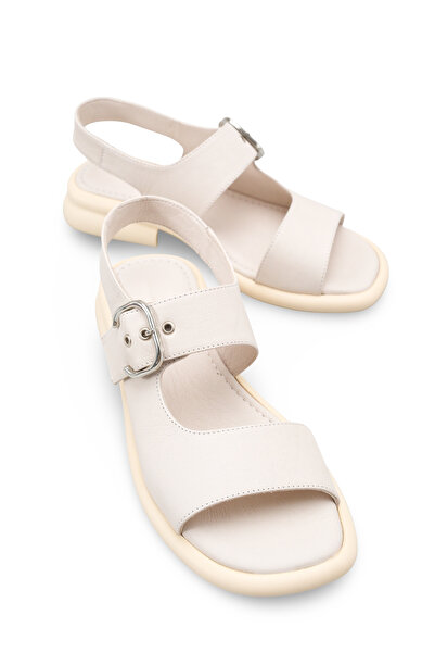 Solo Bag Women's Genuine Leather Strappy Buckle Detailed Daily Comfortable So...