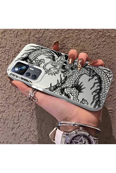 Hontinga حافظة هاتف Mi 12T Pro متوافقة مع الحافة السيليكونية الصلبة والمضادة ...