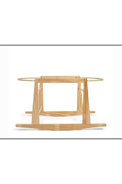 ZEE STAR Moses basket rocking stand made of high-quality wood
