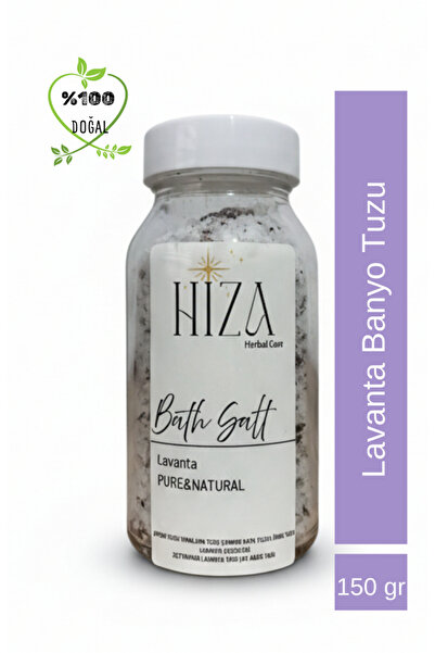 HİZA HERBAL CARE DOĞAL YAĞ İÇERİKLİ LAVANTA BANYO TUZU 150 GR 150 GR