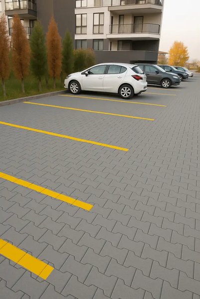 MZF CST SIGNALO YOL ÇİZGİ BOYASI – Sarı Beton, Otopark, Asfalt ve Bordür Yüzeyler