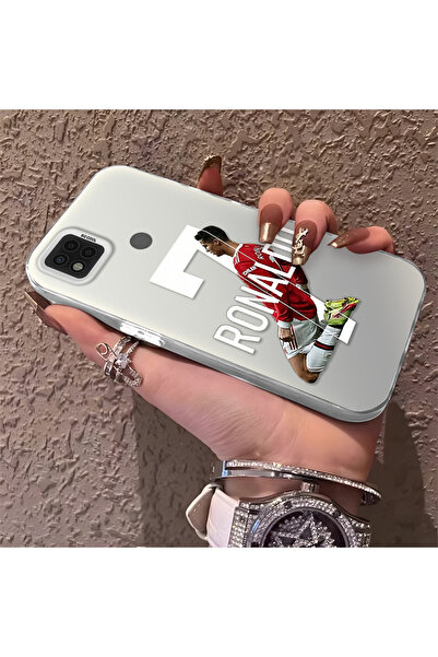 Hontinga حافظة هاتف Poco C31 متوافقة مع CR7 مصنوعة من السيليكون الصلب ومضادة ...