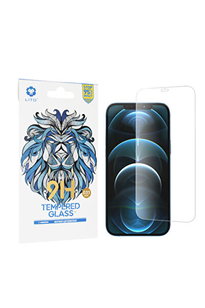 Lito 9H Tempered Glass for iPhone 12 Pro Max - Clear