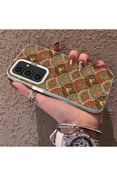 Hontinga حافظة هاتف سامسونج جالاكسي S24 بلس متوافقة مع الحواف السيليكونية الص...