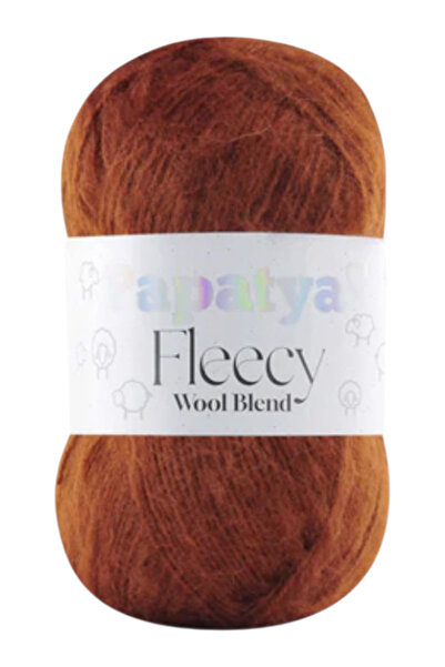 bi ters bi düz Papatya Fleey Wool Blend Neon Angora (No: 9050)
